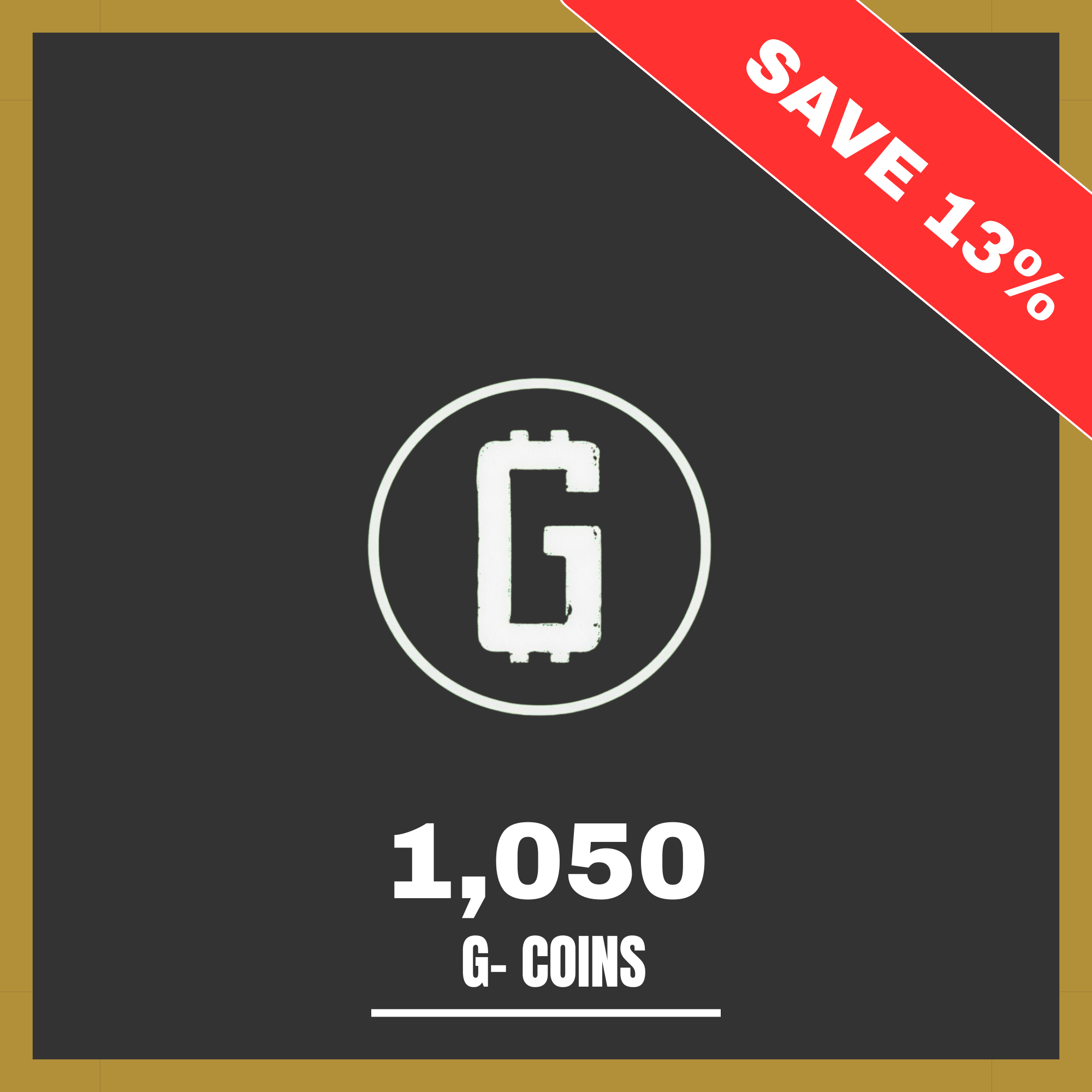 PUBG (1,050 G-Coin)