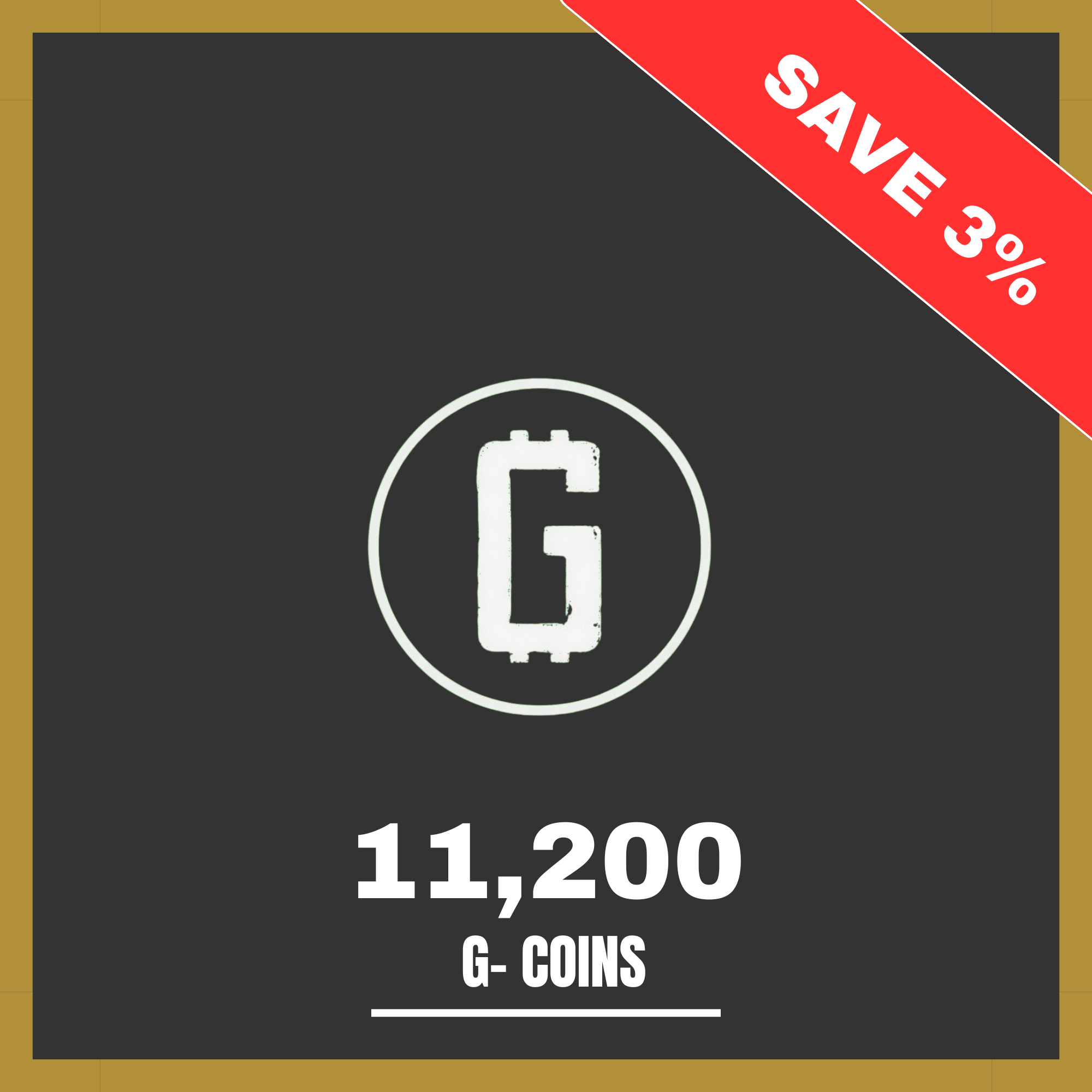 PUBG (11,200 G-Coin)
