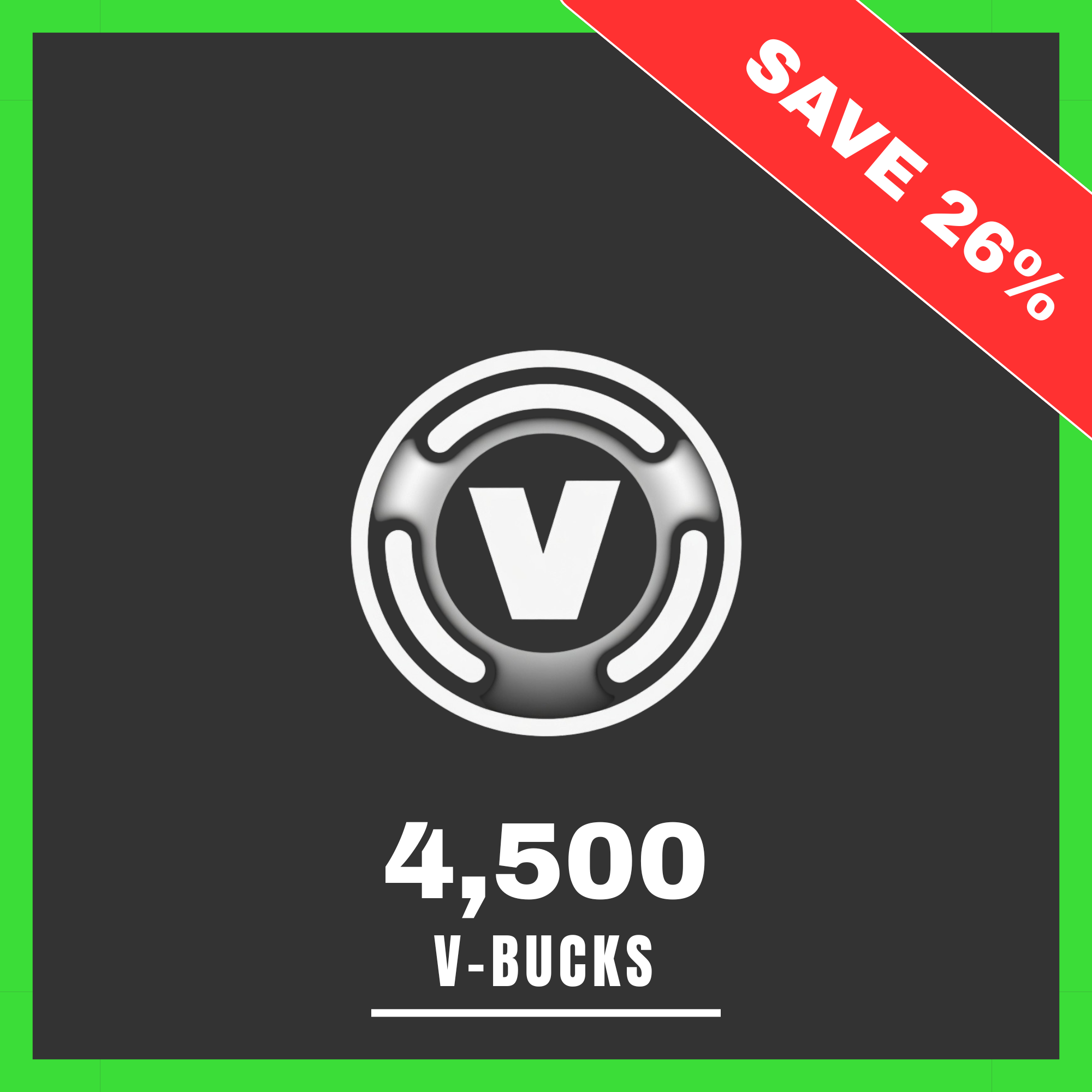 FORTNITE (5 000 V-Bucks + Accès complet)