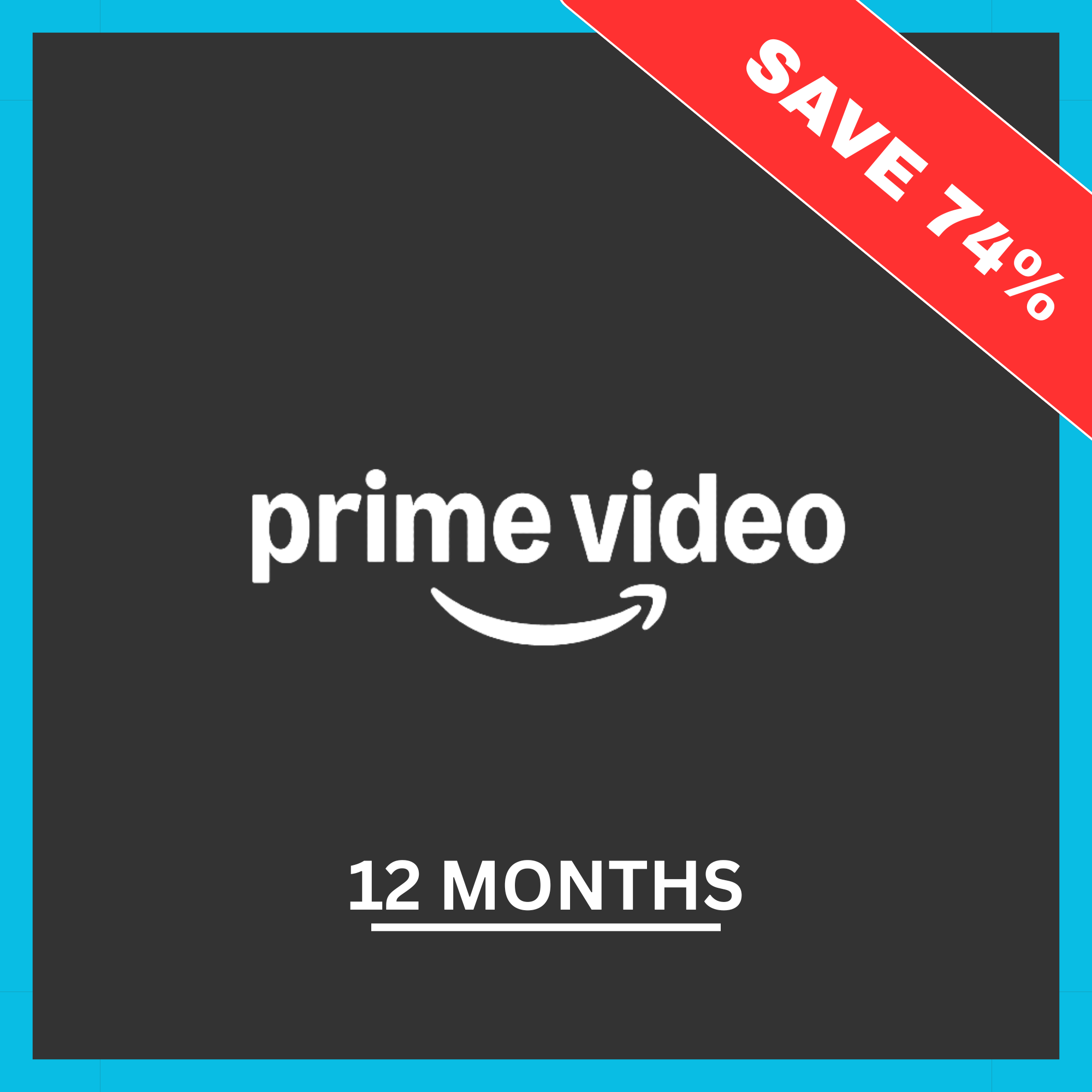 Amazon Prime Video (12 months)