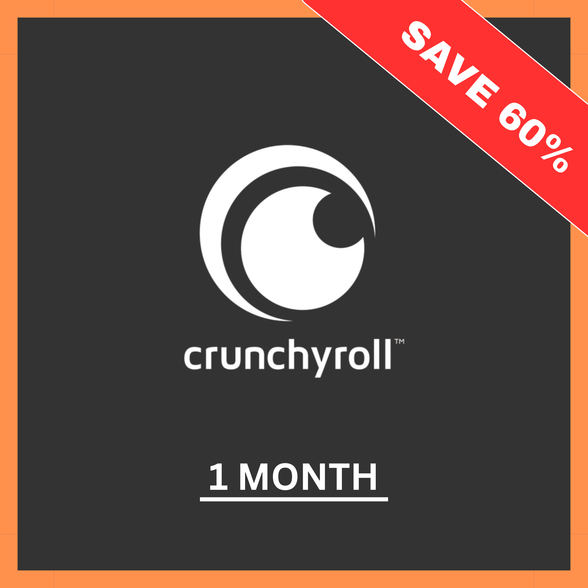 Crunchyroll (1 month)