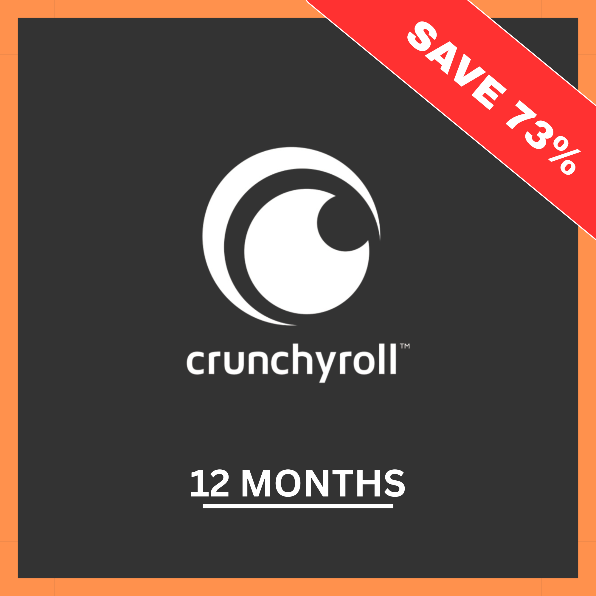 Crunchyroll (12 months)