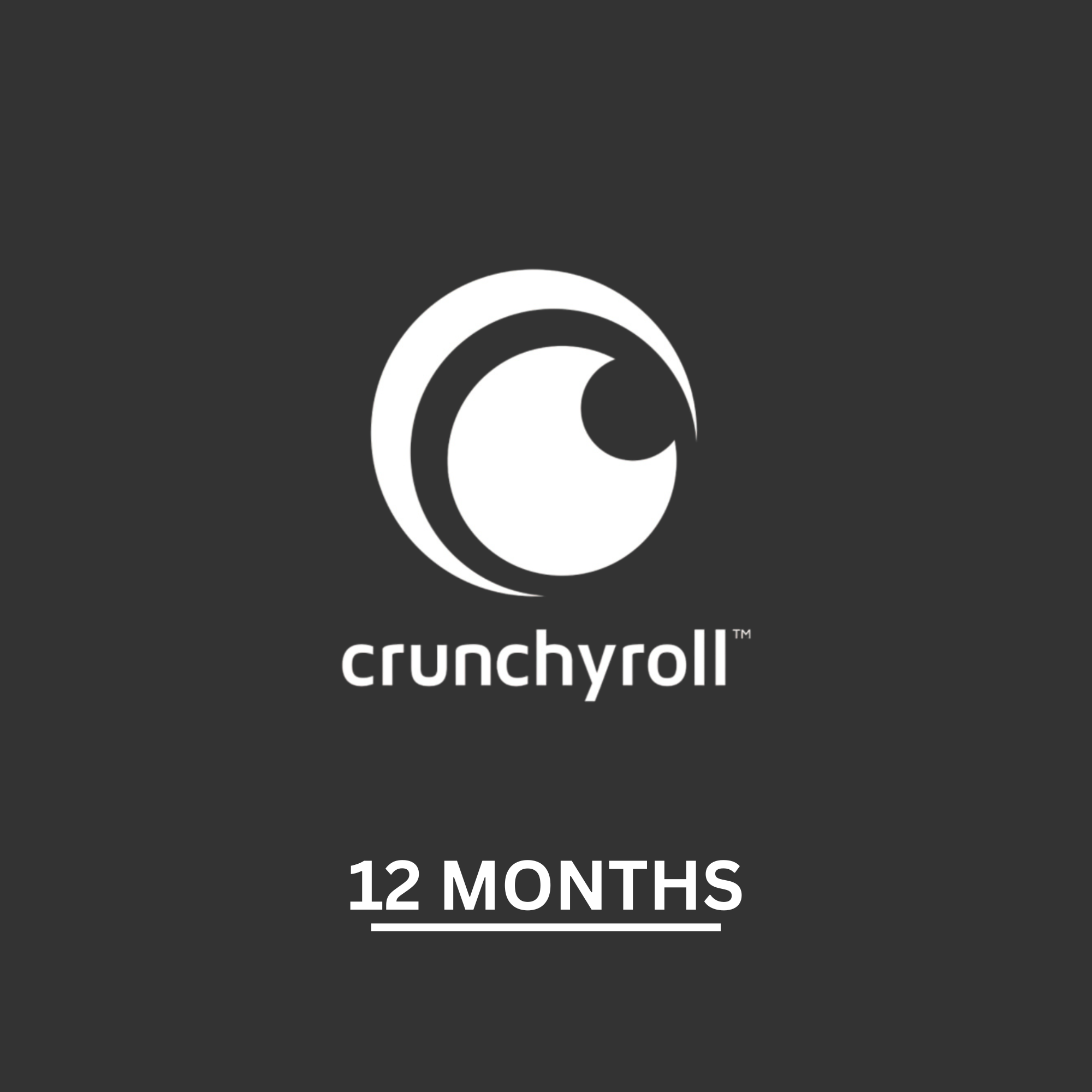 (12 months) Crunchyroll