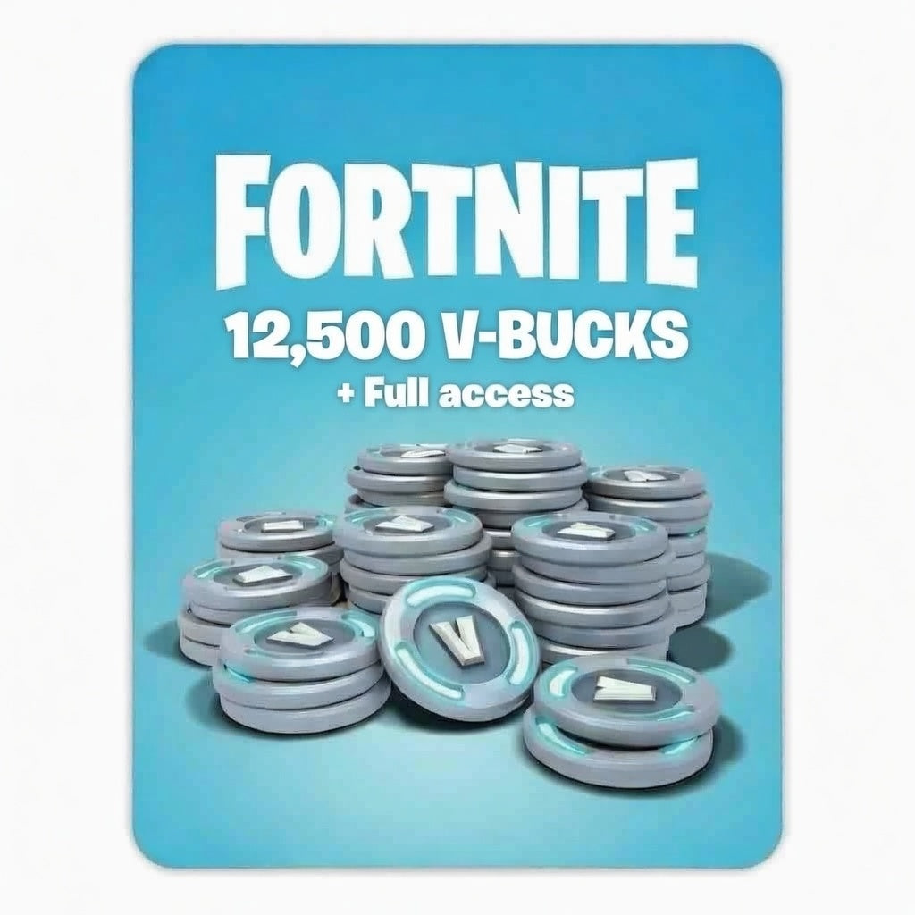 FORTNITE (12,500 V-Bucks + Full Access)