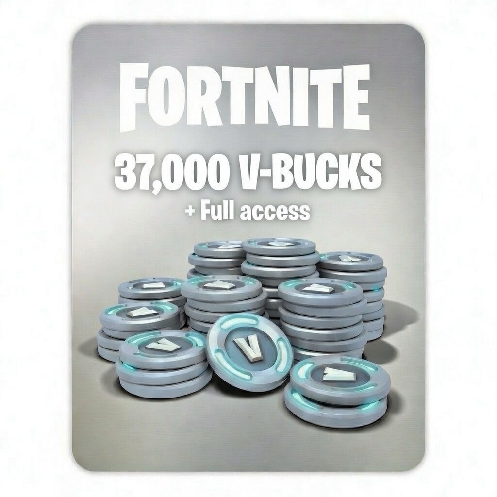 FORTNITE (37,000 V-Bucks + Full Access)