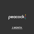 (1 month) Peacock TV Premium