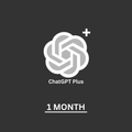 (1 month) chatGPT Plus